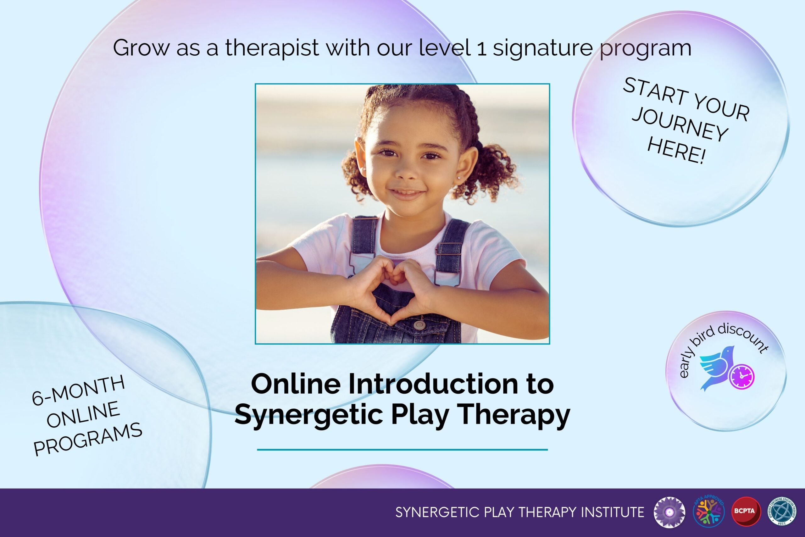 Level 1 Introduction to Synergetic Play Therapy Program (ONLINE)